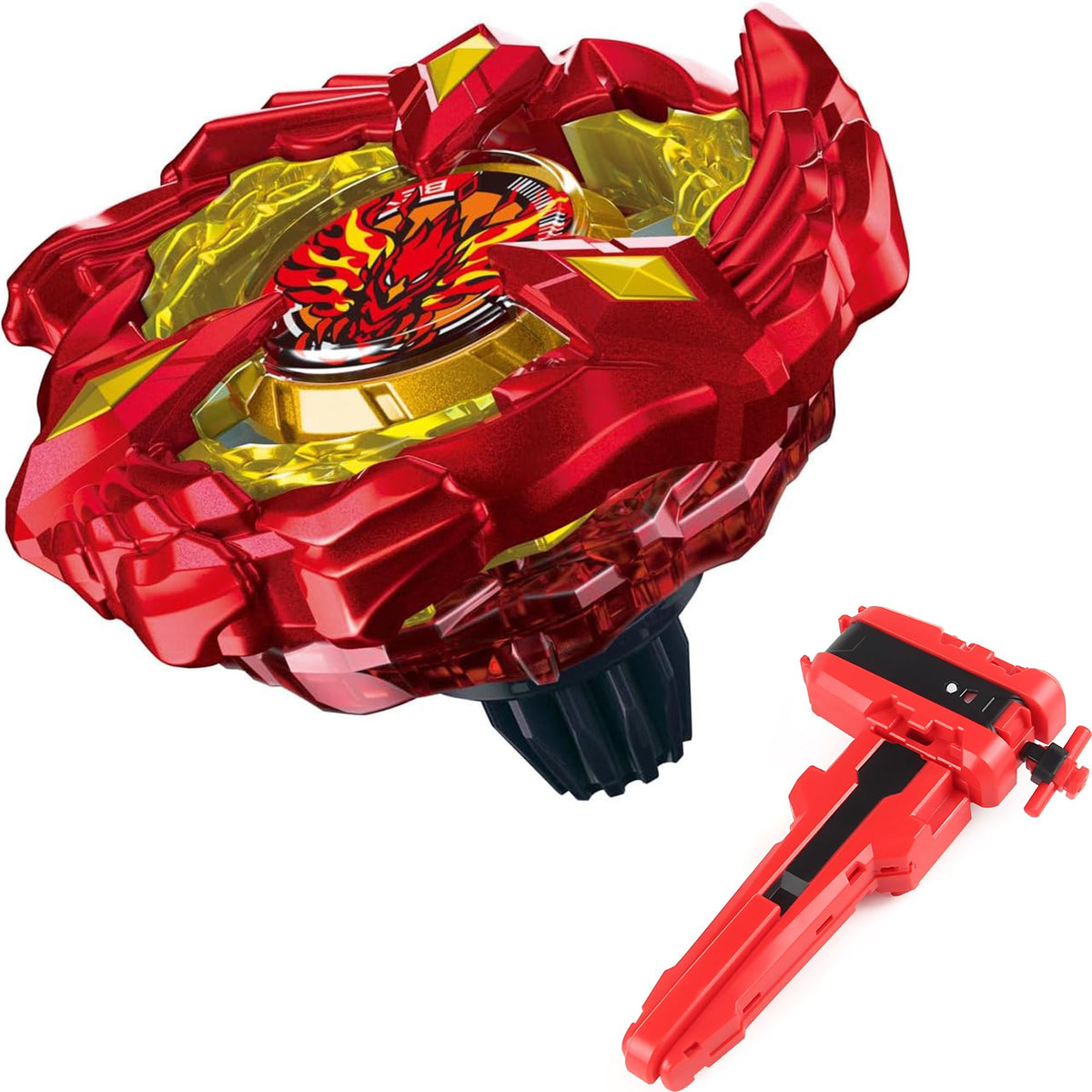 Desamvap Soar Phoenix X-23 9-60GF Deluxe String Launcher & Right-Spin Top Set