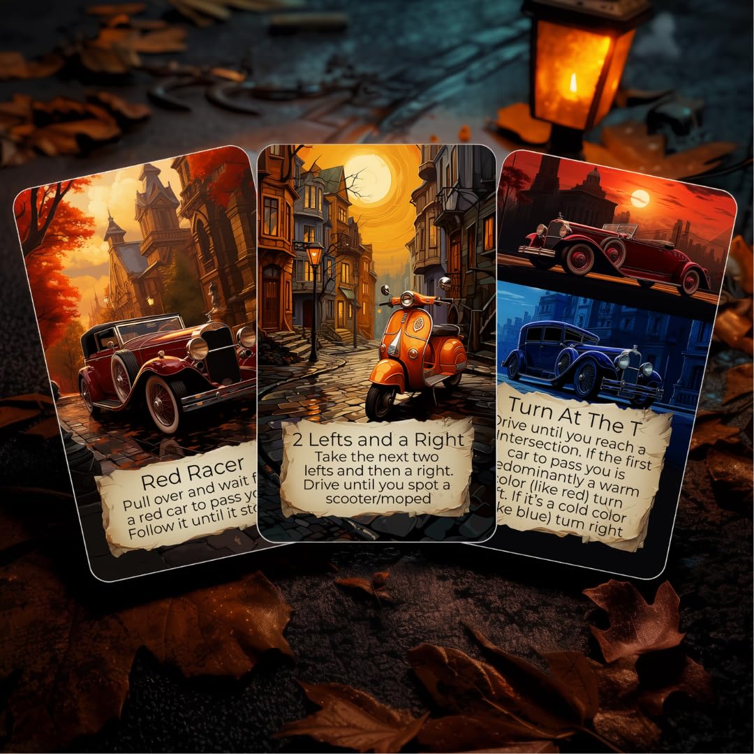 Destination Unknown: Urban Explorer – Road Trip Card Game for Couples, Friends & Families