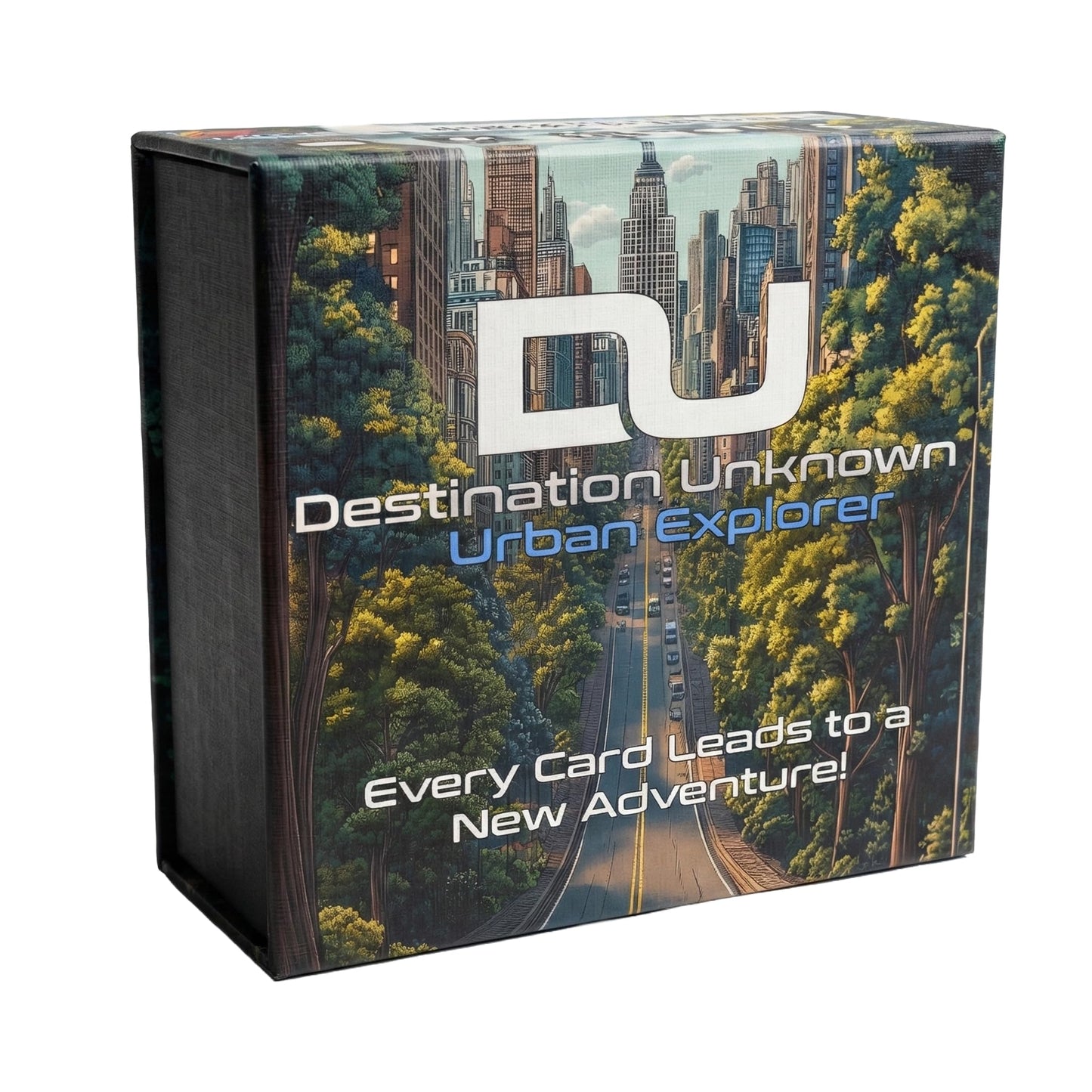 Destination Unknown: Urban Explorer – Road Trip Card Game for Couples, Friends & Families