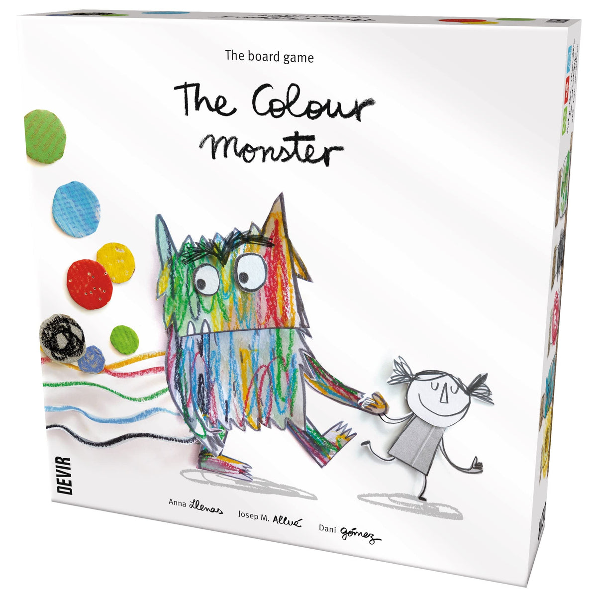Devir Color Monster: Children's Feelings Game | 2-5 Players | Ages 4+