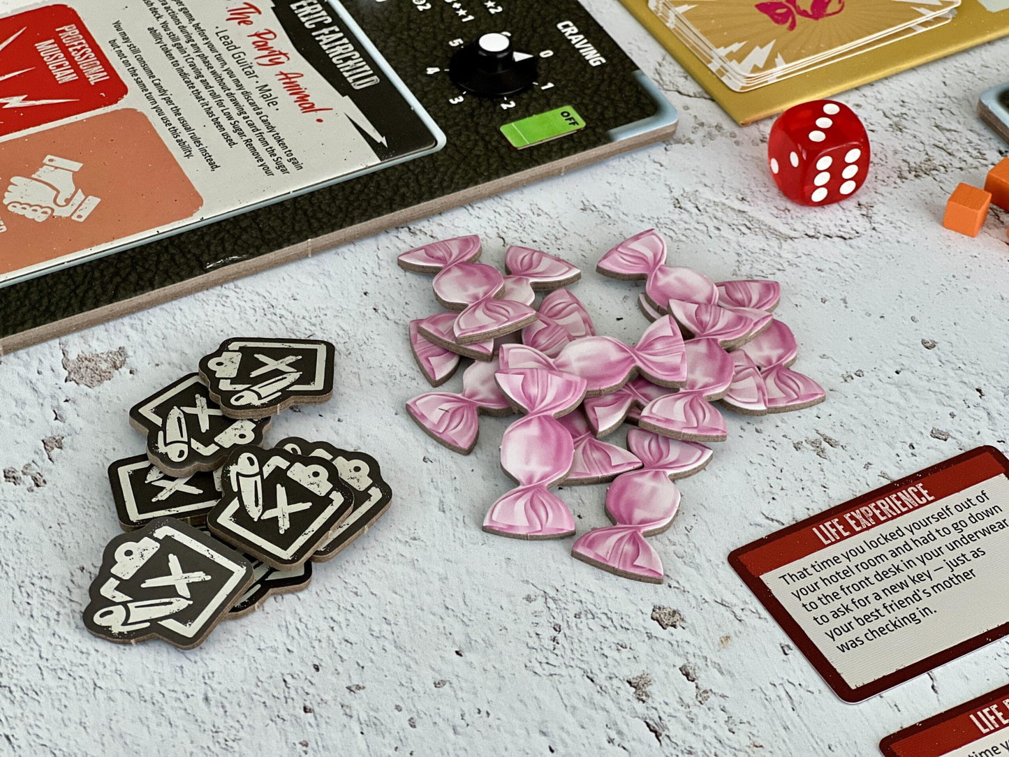 Devir Rock Hard: 1977 – Strategy Board Game for 2-5 Players, 90-Minute Playtime