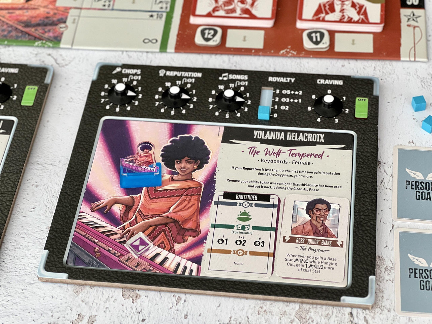 Devir Rock Hard: 1977 – Strategy Board Game for 2-5 Players, 90-Minute Playtime