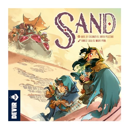 Sand by Devir | Strategy Board Game for 1-4 Players (Ages 14+)