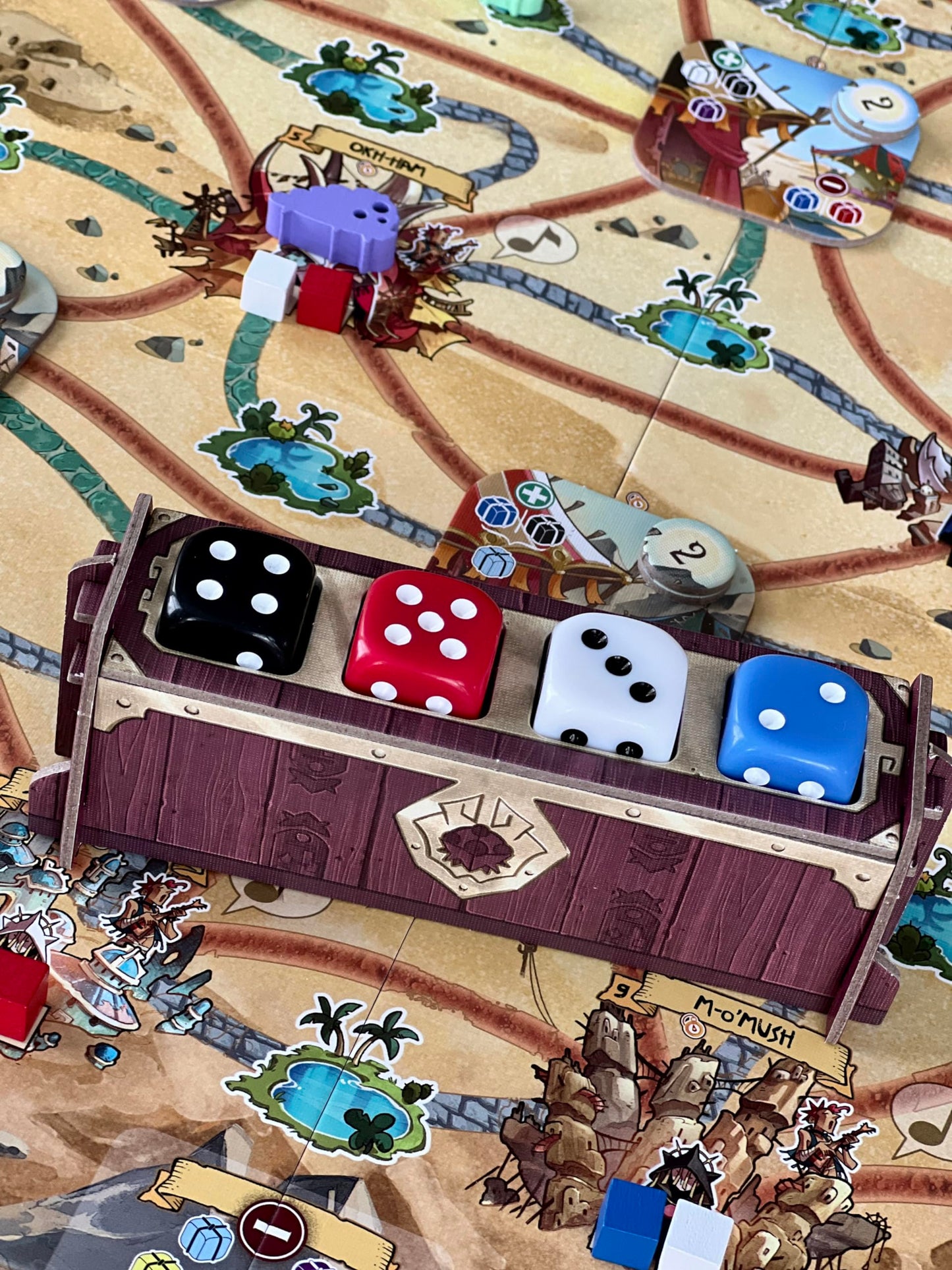 Sand by Devir | Strategy Board Game for 1-4 Players (Ages 14+)