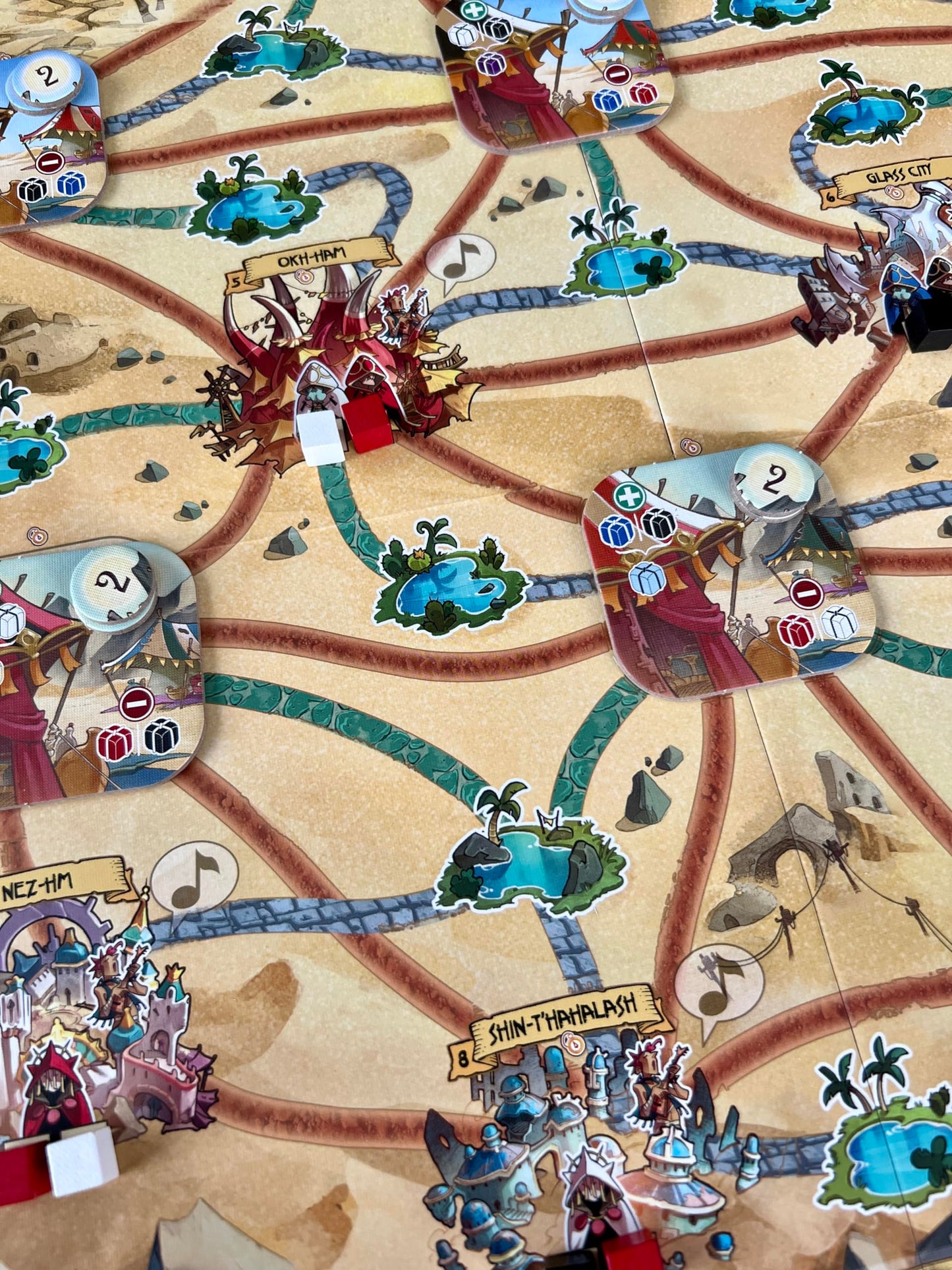 Sand by Devir | Strategy Board Game for 1-4 Players (Ages 14+)