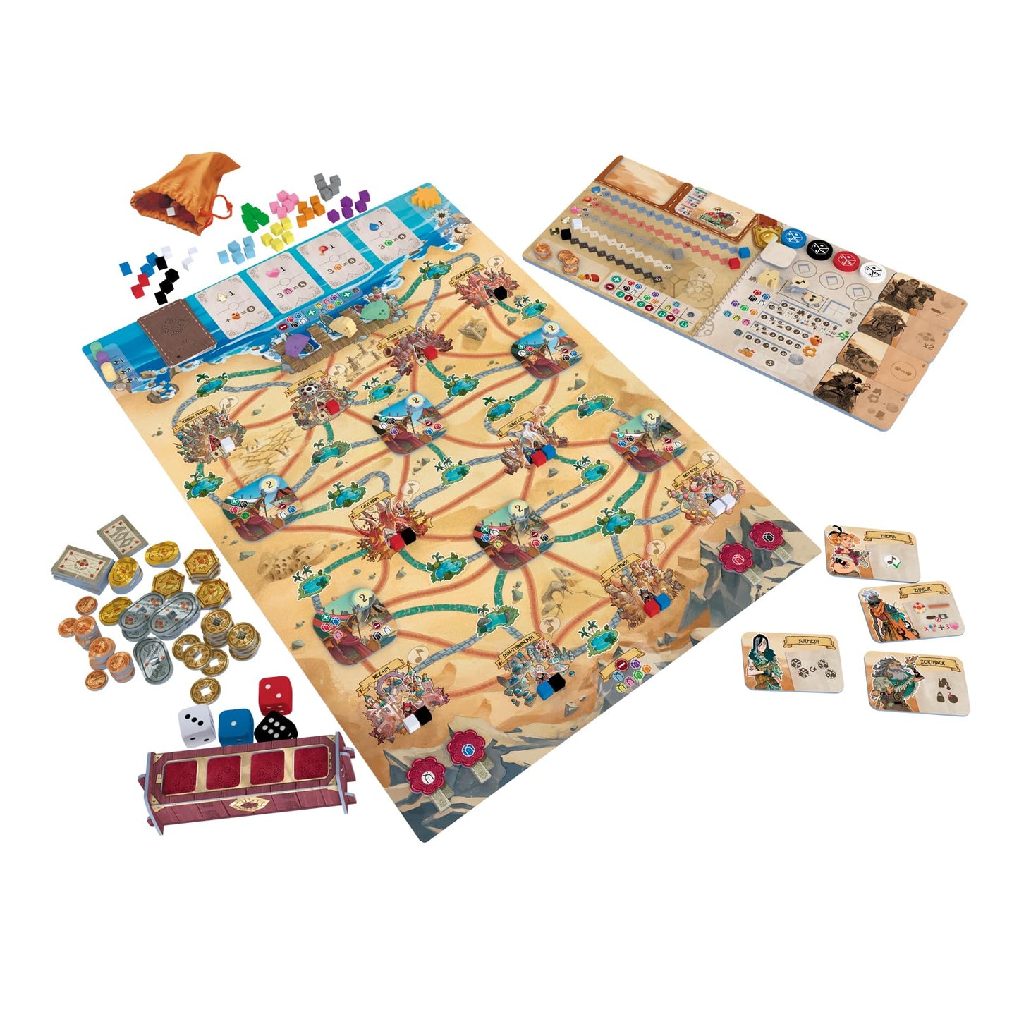 Sand by Devir | Strategy Board Game for 1-4 Players (Ages 14+)