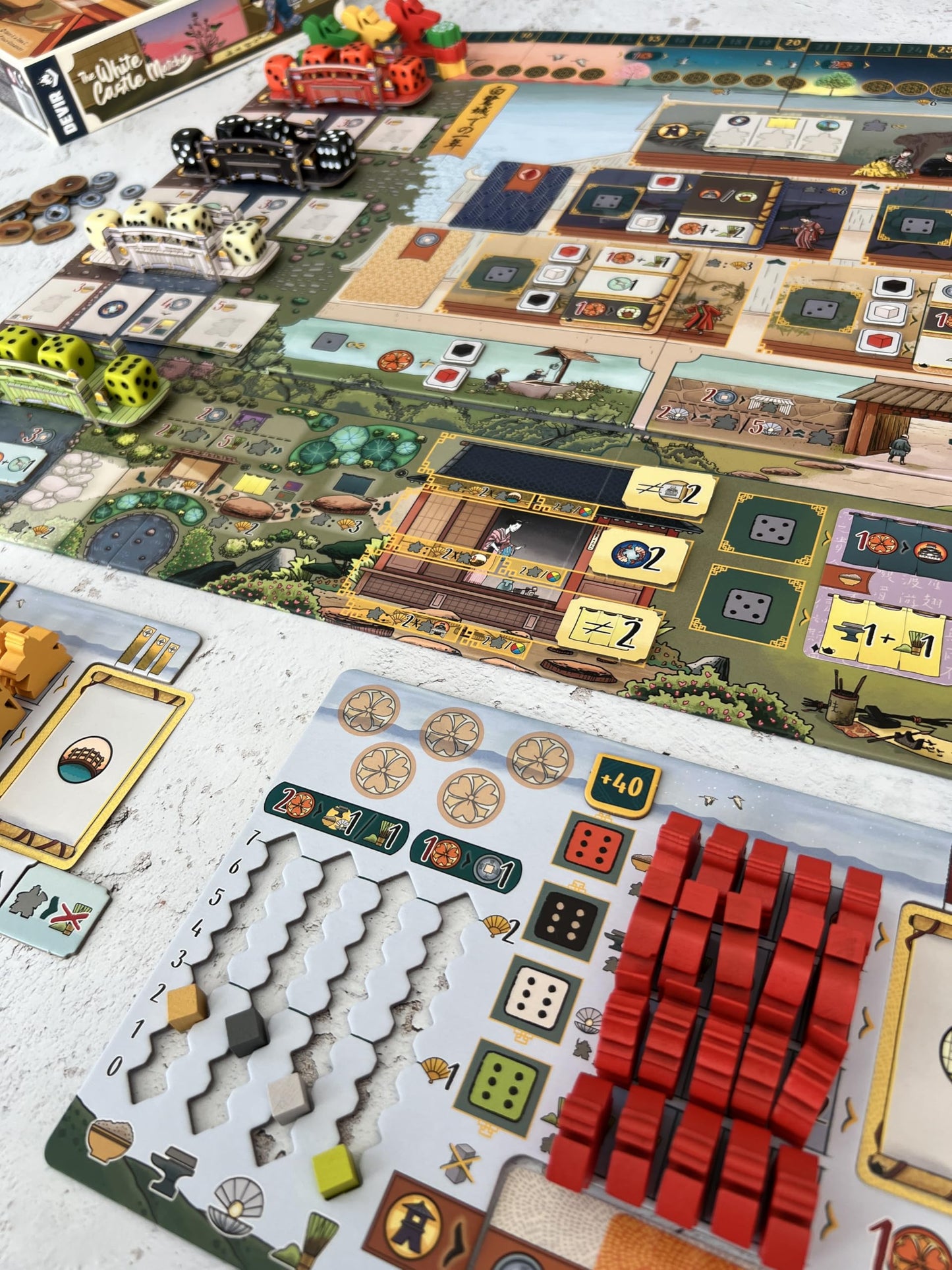 The White Castle: Matcha Expansion – Tea House, Geishas & Extra Turns | Devir