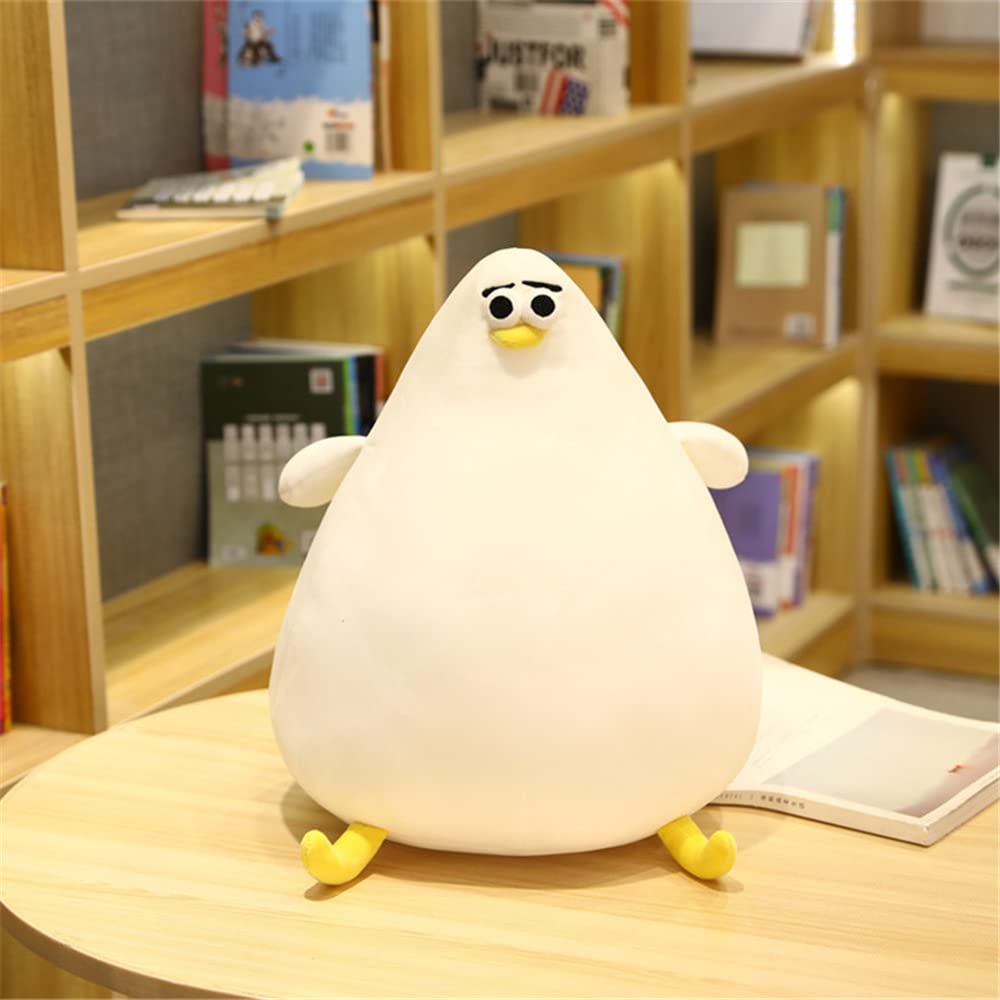 DEYI 40 cm Simulation Mother Hen Plush Toy – Cute Fat Chicken Pillow & Creative Gift