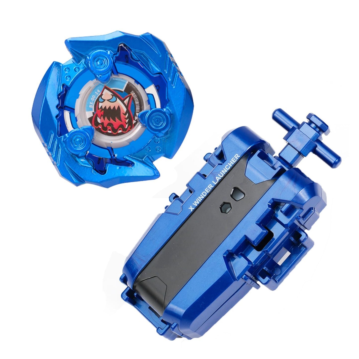 DEZAWRTY Gyro X Set: Right-Spinning Top & String Launcher Starter Pack