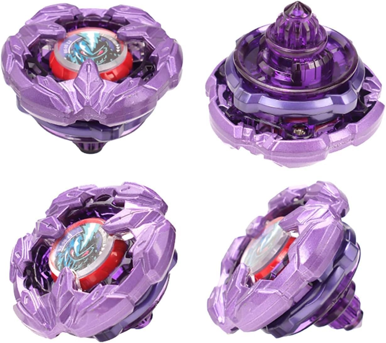 DEZAWRTY Gyro X Set - Right-Spinning Attack & Defense Tops, Beystadium Compatible