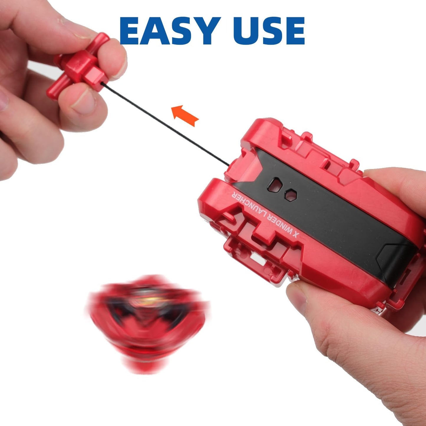 DEZAWRTY Gyro X Set – Right-Spin Starter Pack with X String Launcher for Beystadium X