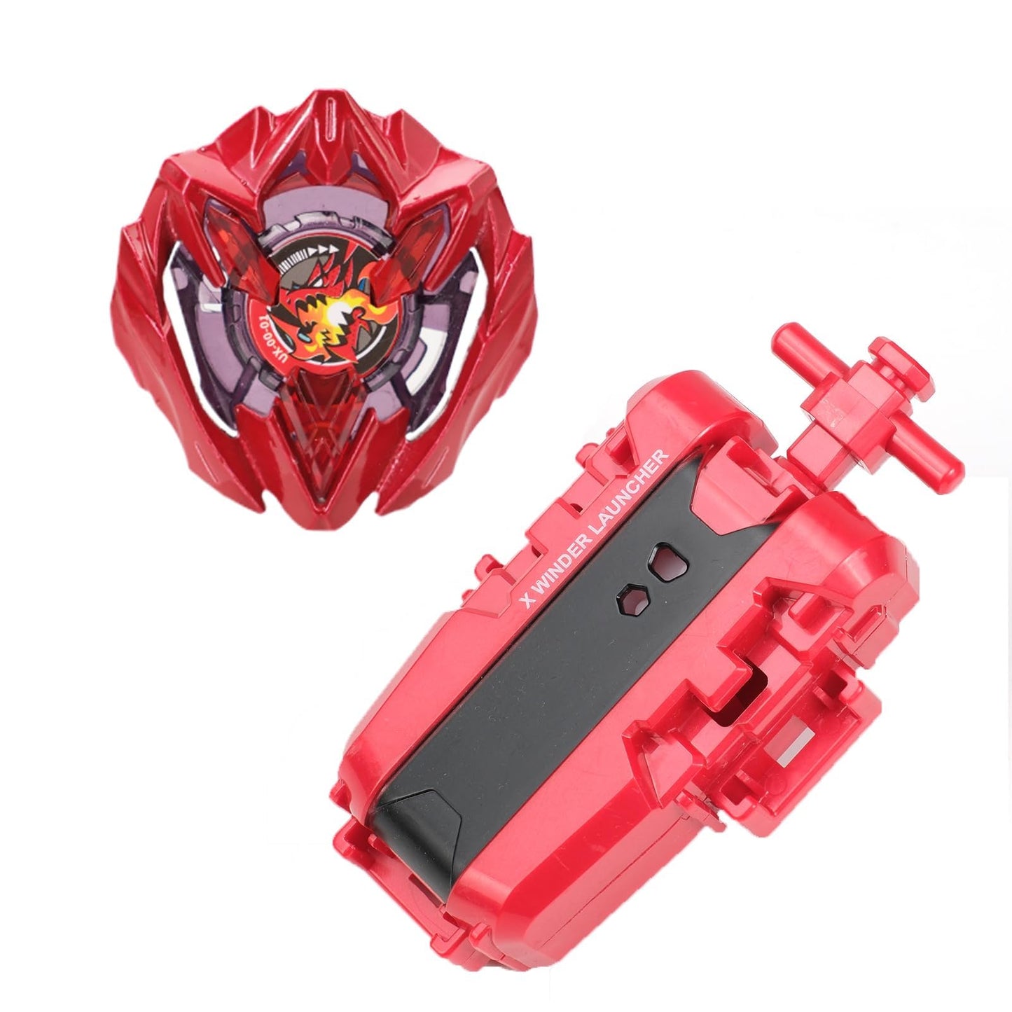 DEZAWRTY Gyro X Set – Right-Spin Starter Pack with X String Launcher for Beystadium X