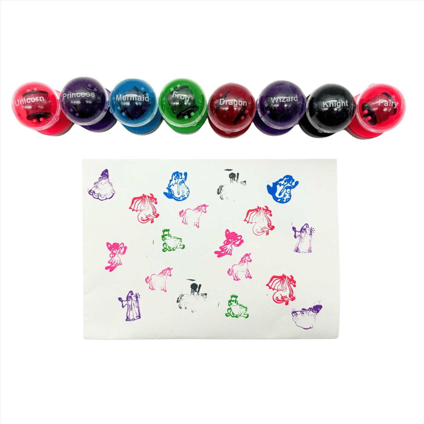 Double Sided Self Inking Fantasy Stamper with Roller (single)