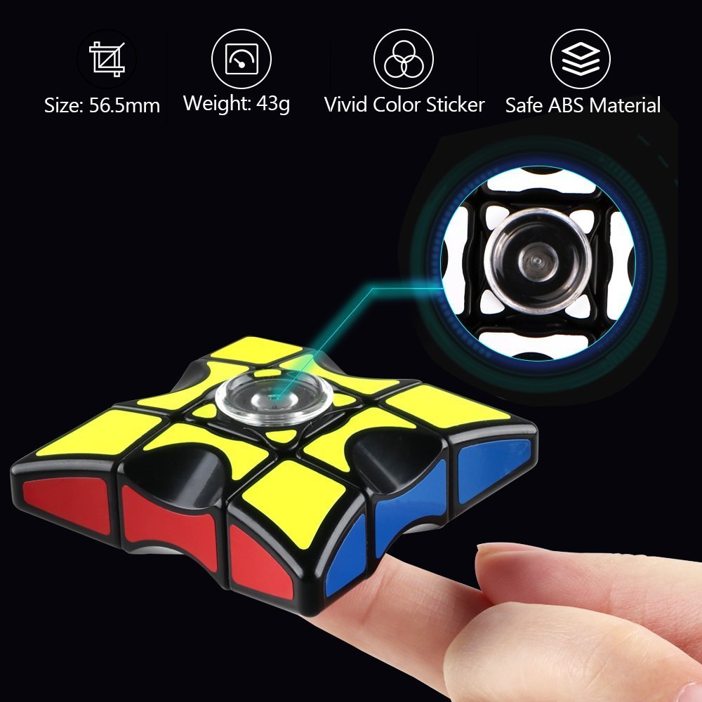 D-FantiX Fidget Spinners Cube 1x3x3 – Portable Fidget Toy