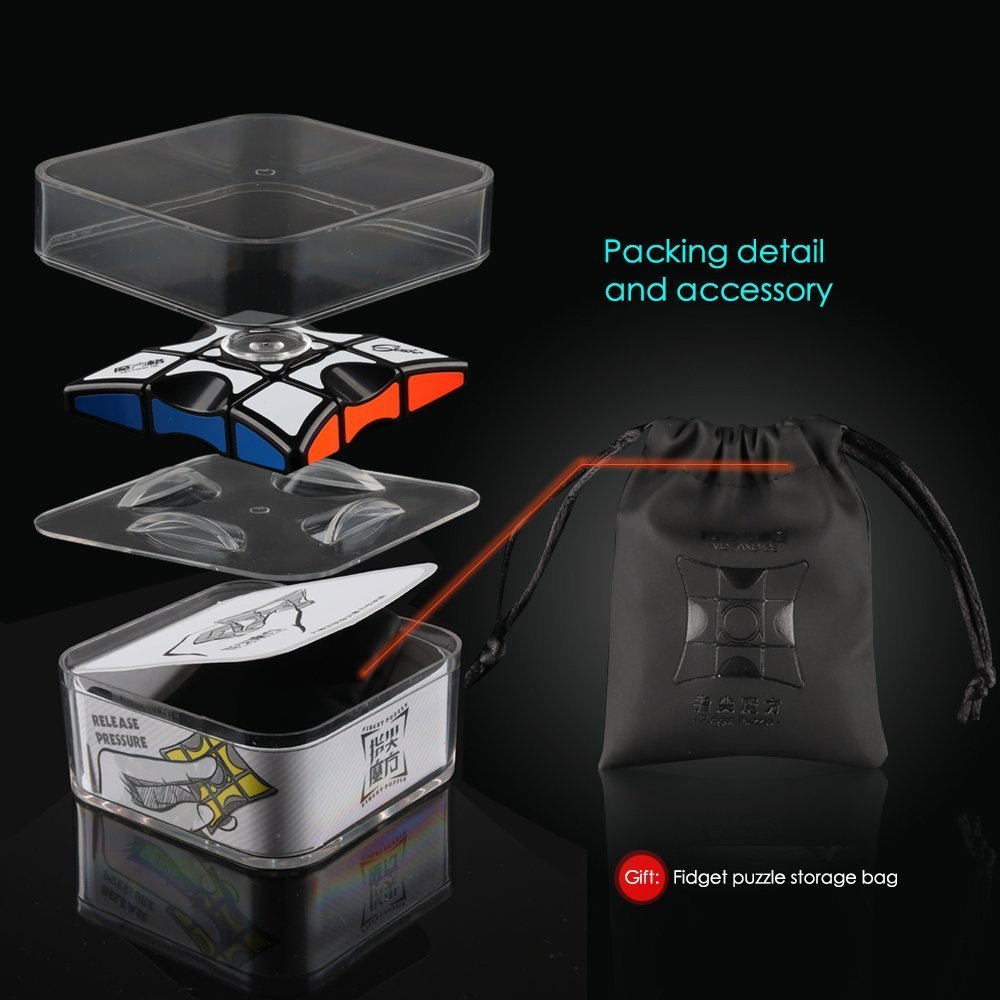 D-FantiX Fidget Spinners Cube 1x3x3 – Portable Fidget Toy