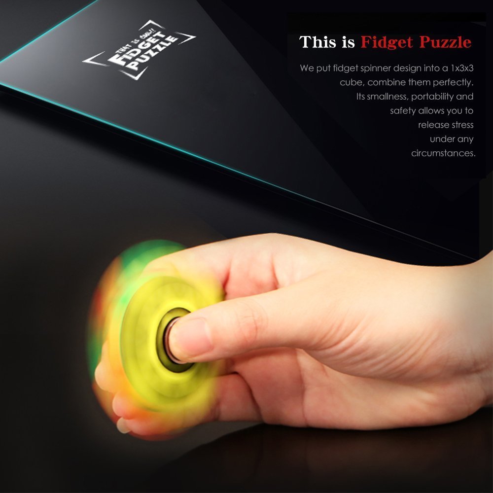 D-FantiX Fidget Spinners Cube 1x3x3 – Portable Fidget Toy