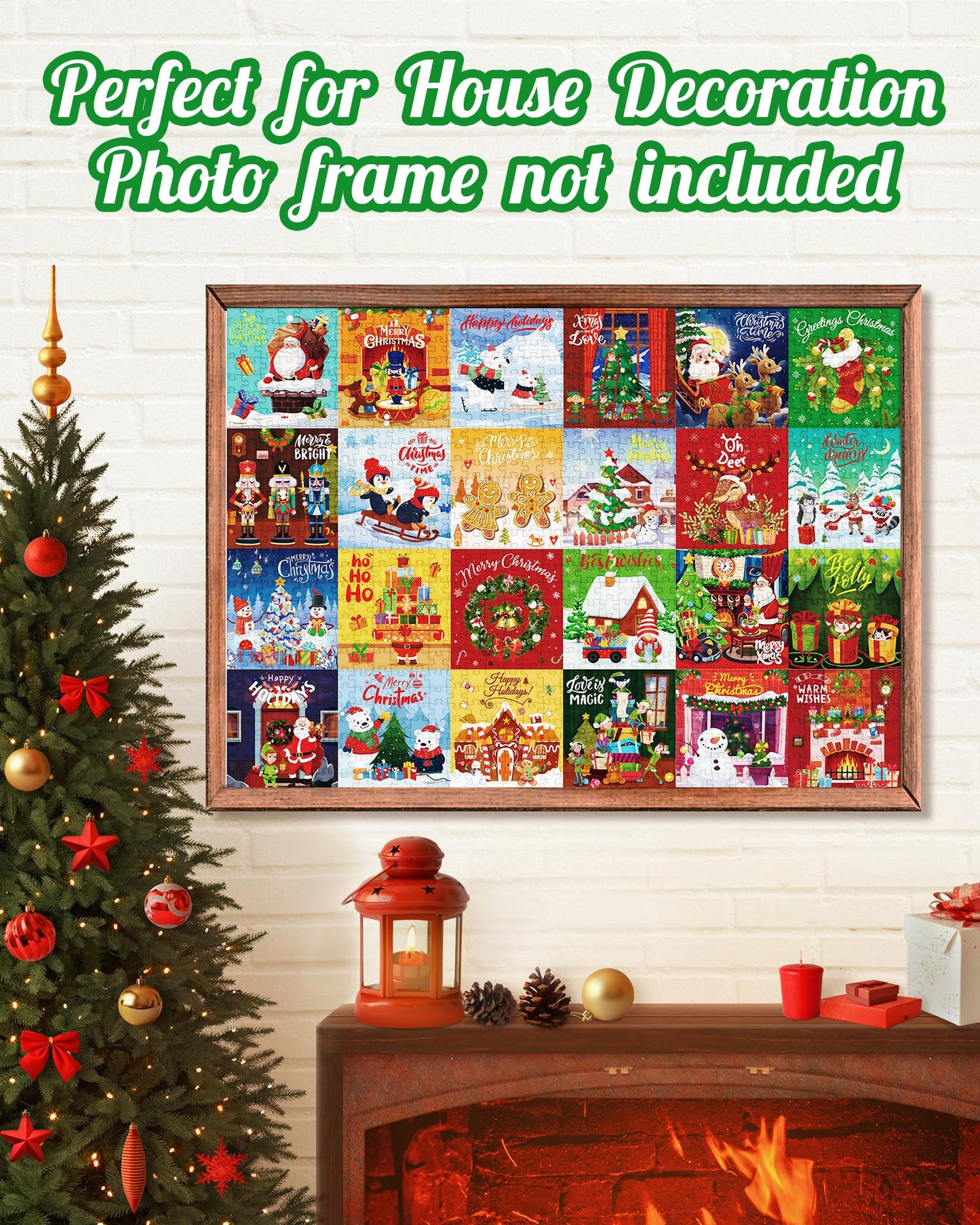 D-FantiX Puzzle Advent Calendar 2025 – 1008-Piece Christmas Countdown Jigsaw for Families