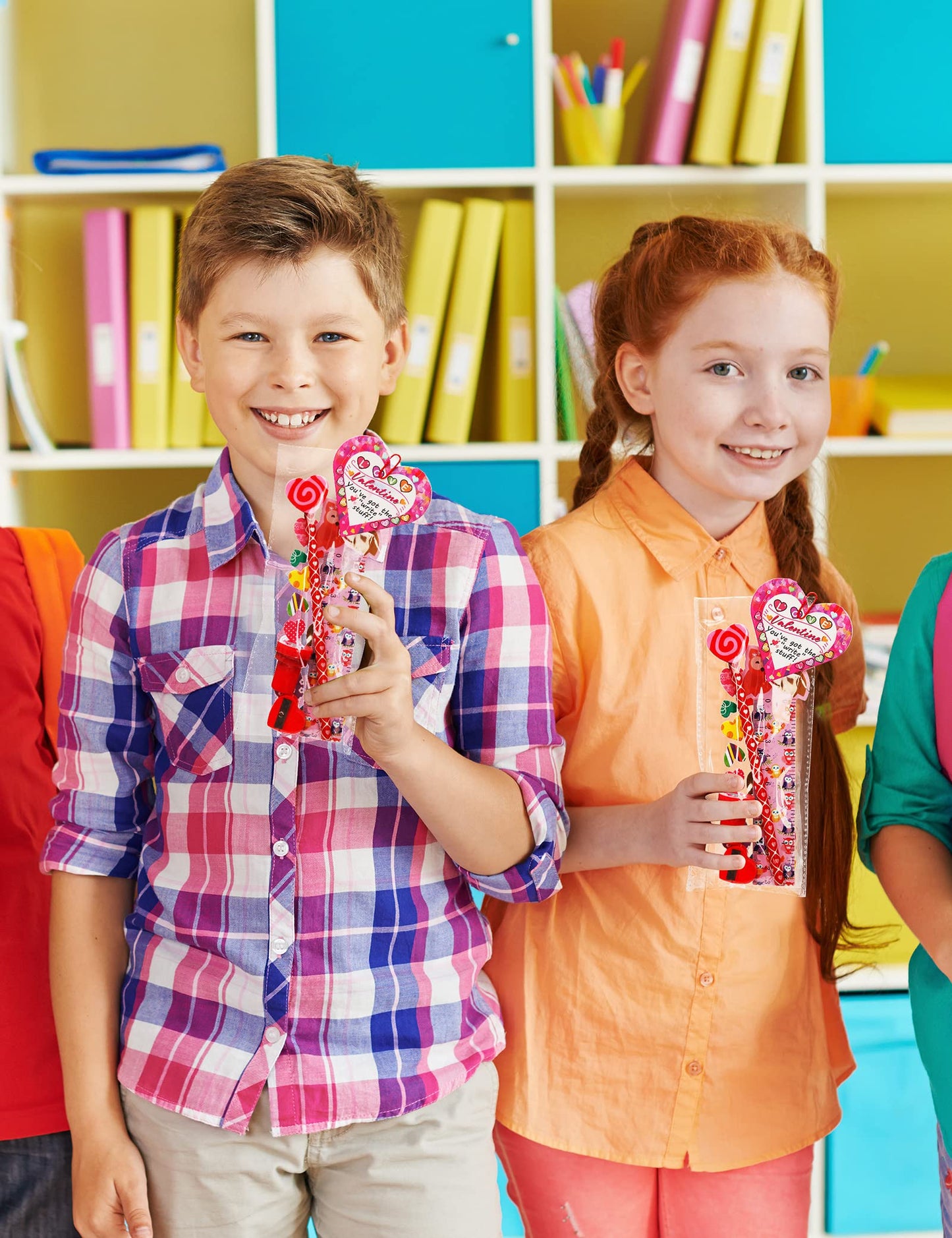 DG-Direct 28-Pack Valentine Stationery Set for Kids | Classroom Exchange & Party Favors