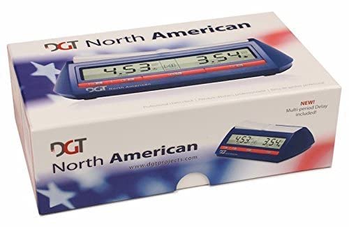 DGT North American Chess Clock and Game Timer – Quick-Set, Easy to Program