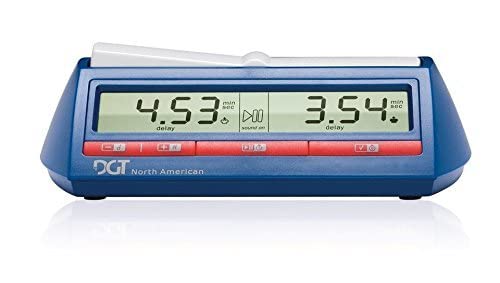 DGT North American Chess Clock and Game Timer – Quick-Set, Easy to Program
