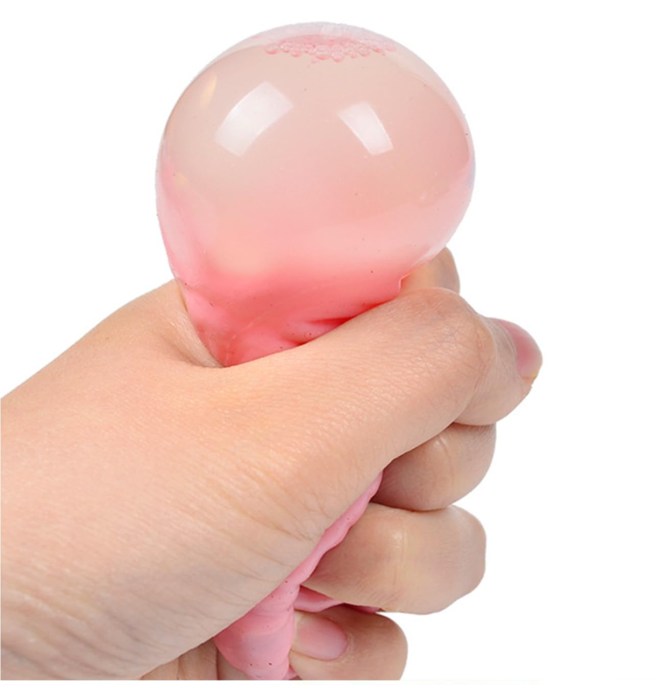 Dhjrefhhd Squishy Brain Fidget Ball – Stress-Relief Sensory Toy for Adults