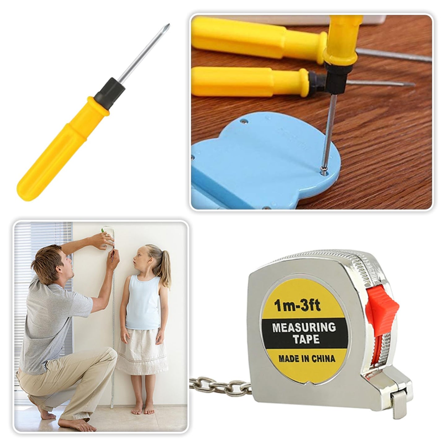 DHYLRICHER Mini Operation Tool Kit Bulk – 102-Piece Compact DIY Home & Office Set
