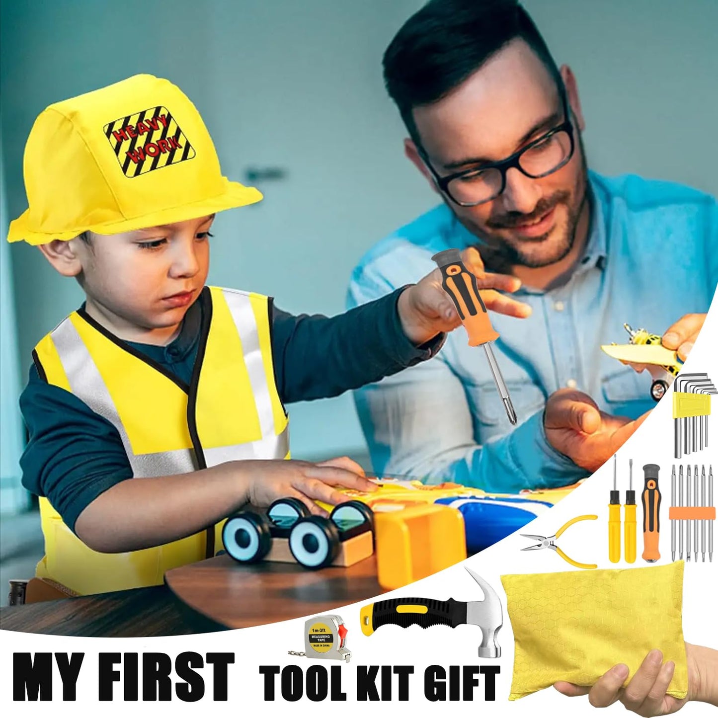 DHYLRICHER Mini Operation Tool Kit Bulk – 102-Piece Compact DIY Home & Office Set