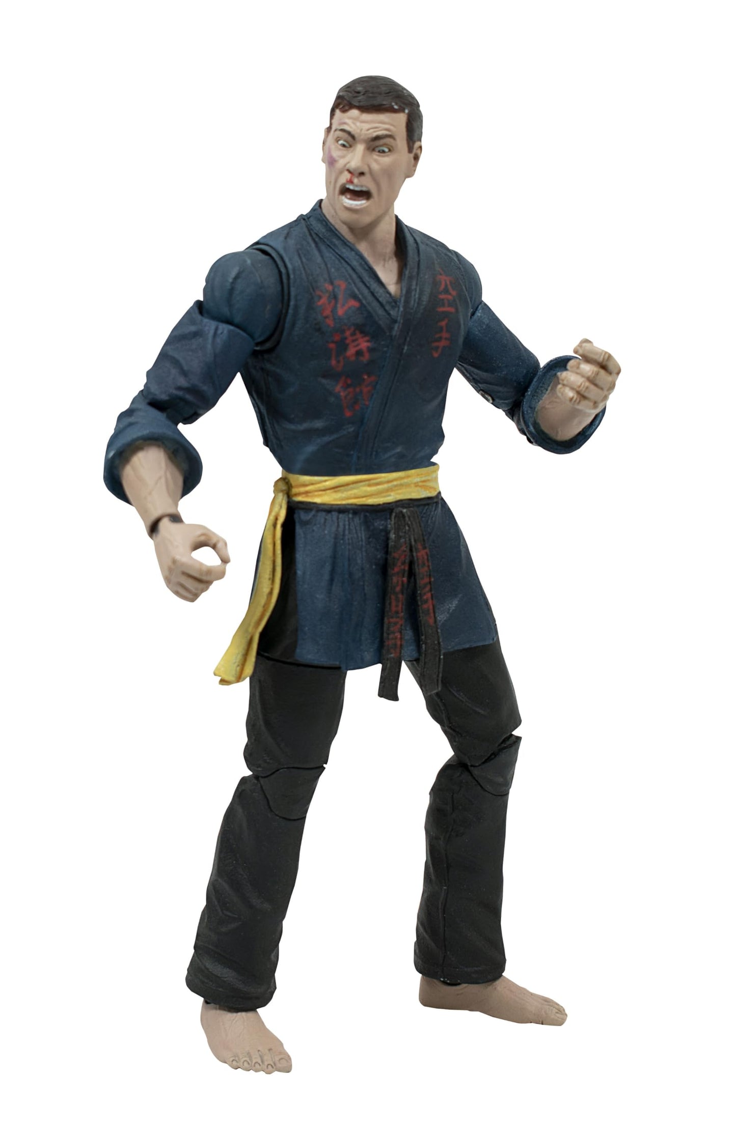 Jean-Claude Van Damme (Blue Gi) Deluxe Action Figure - 7-Inch Scale | Diamond Select Toys