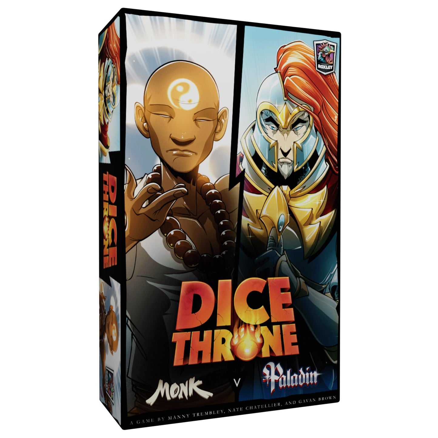 Dice Throne: Monk vs Paladin Two-Hero Box - Fast Two-Player Strategy