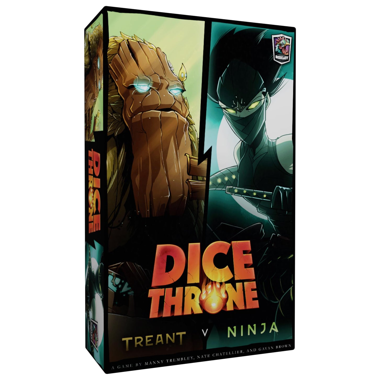 Dice Throne - Two Hero Box: Treant vs Ninja | Fast Playing Collectible Tabletop Game