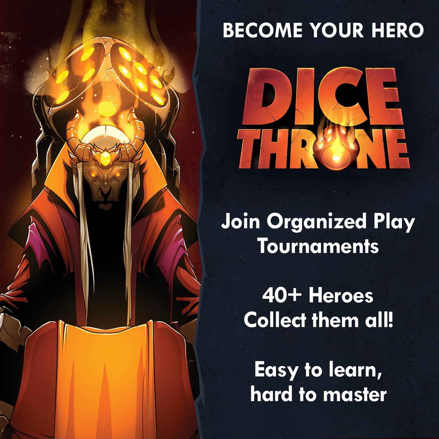 Dice Throne - Two Hero Box: Treant vs Ninja | Fast Playing Collectible Tabletop Game