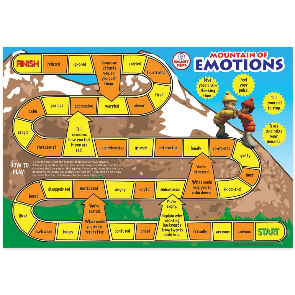 Didax 500063 Social Skills Group Activities – 6 Board Games for Elementary Classrooms