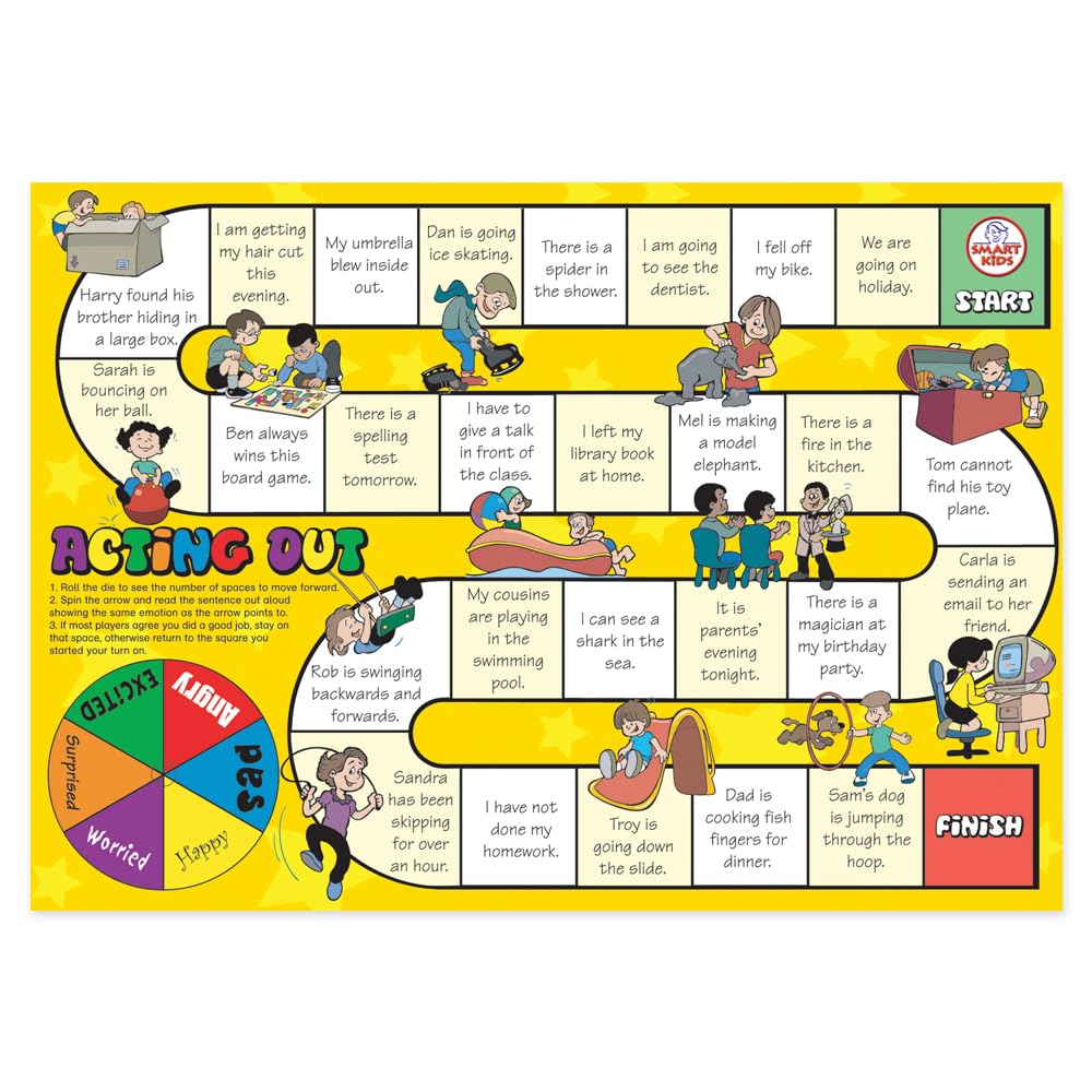 Didax 500063 Social Skills Group Activities – 6 Board Games for Elementary Classrooms