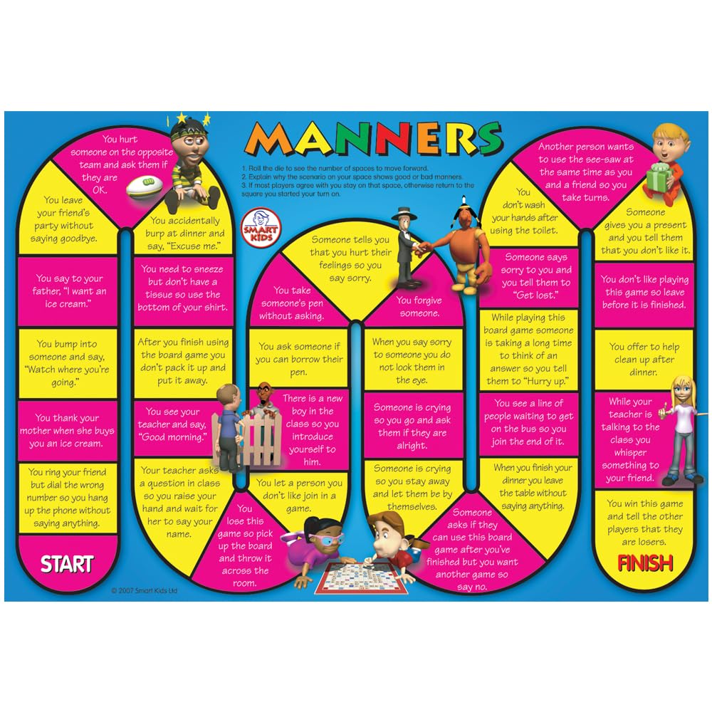 Didax 500063 Social Skills Group Activities – 6 Board Games for Elementary Classrooms