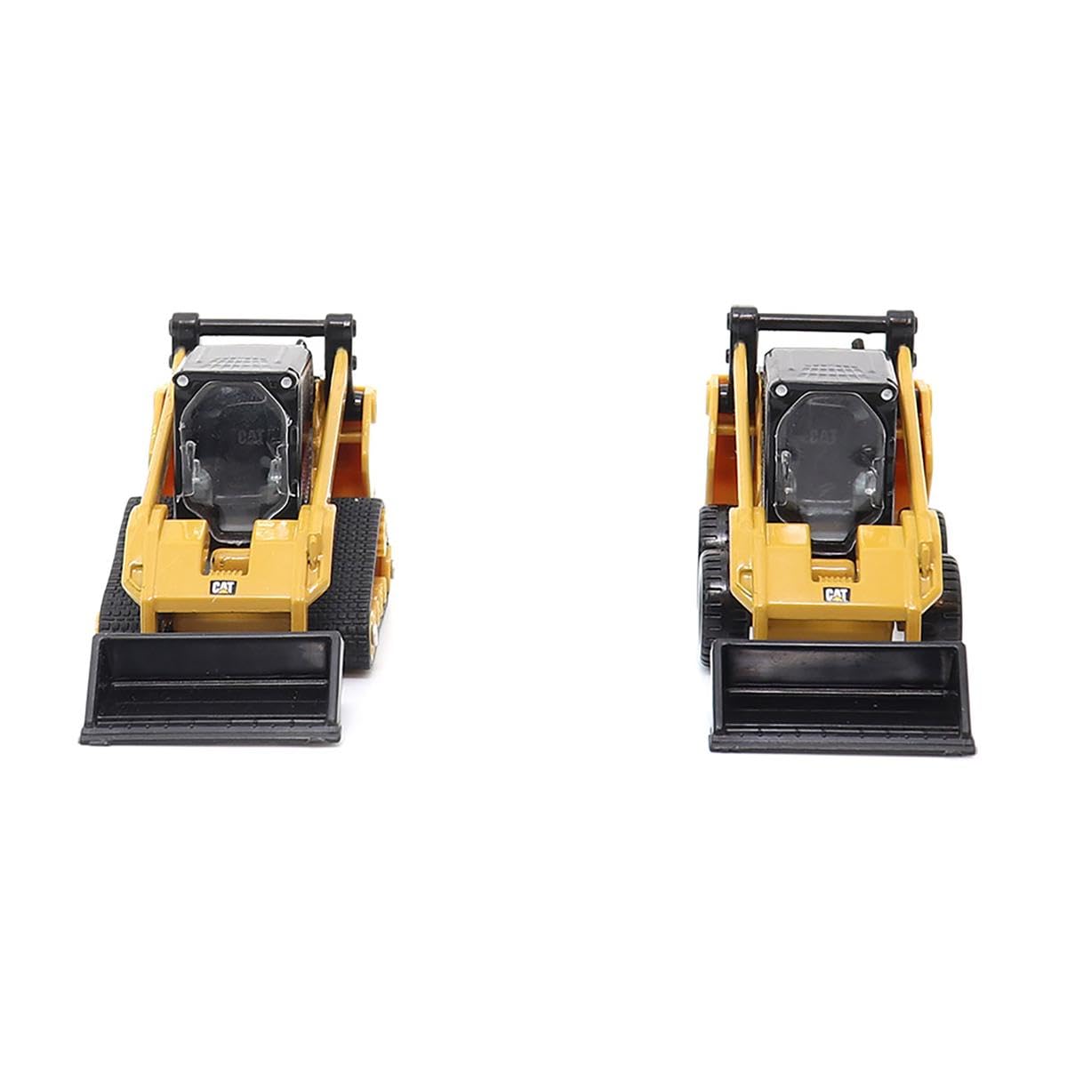 Diecast Masters 1/64 Caterpillar 272D2 Skid Steer Loader & 297D2 Compact Track Loader Set 84647