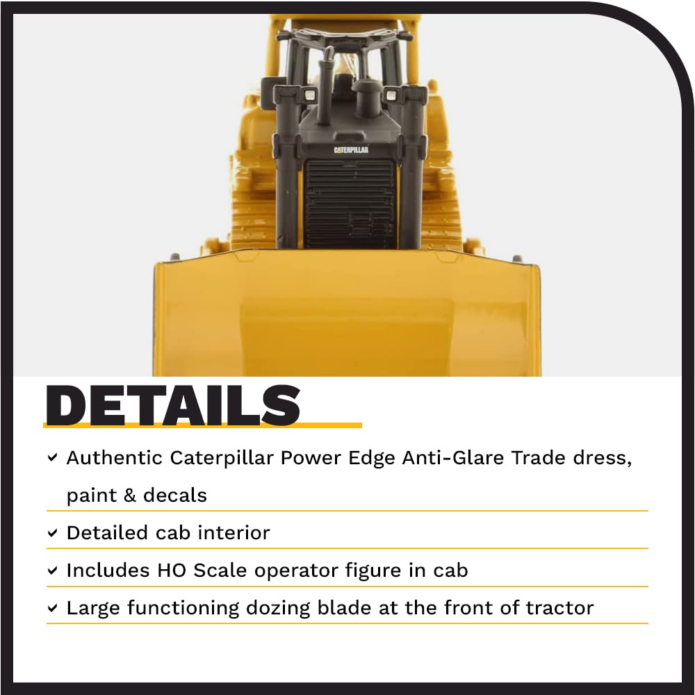 Diecast Masters Caterpillar D9T HO Series Track-Type Tractor Model