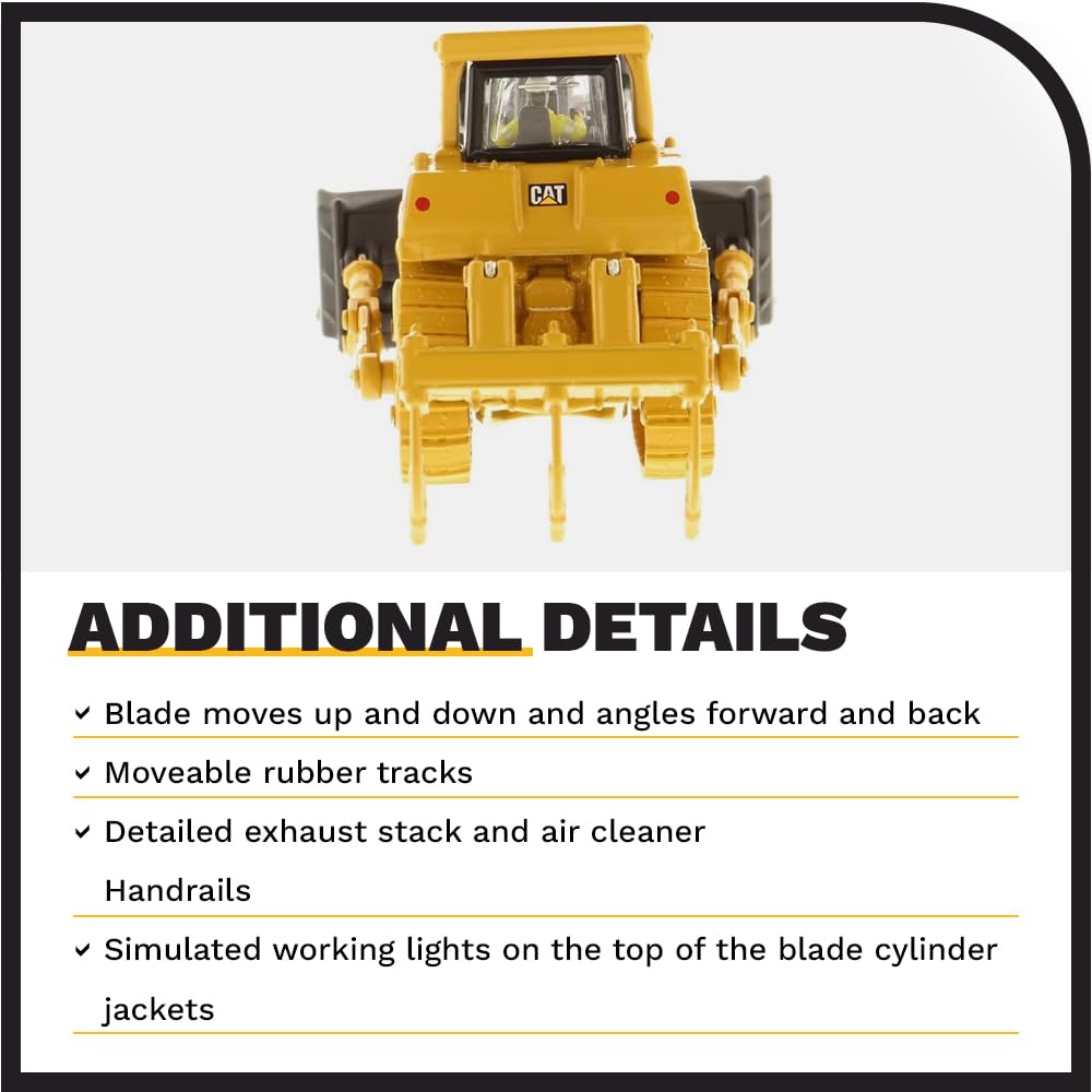 Diecast Masters Caterpillar D9T HO Series Track-Type Tractor Model
