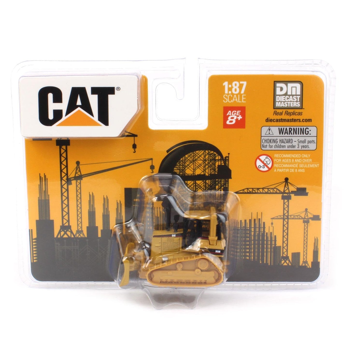 Diecast Masters 1/87 Caterpillar D5M Dozer 84401 – 1:87 Scale Replica