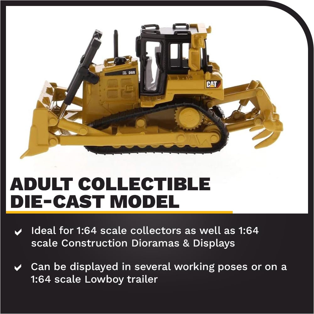 Diecast Masters 1:64 Caterpillar D6R XL Bulldozer – Diecast Collectible 85691