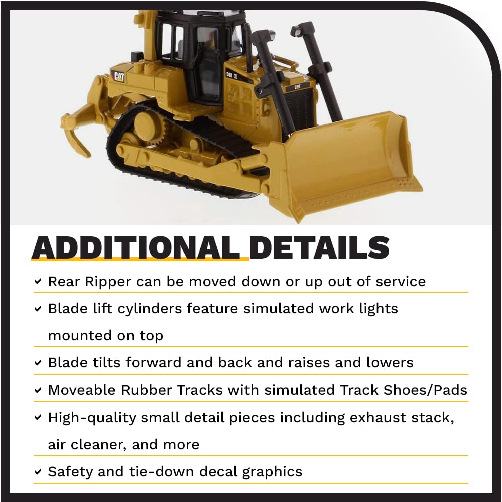 Diecast Masters 1:64 Caterpillar D6R XL Bulldozer – Diecast Collectible 85691