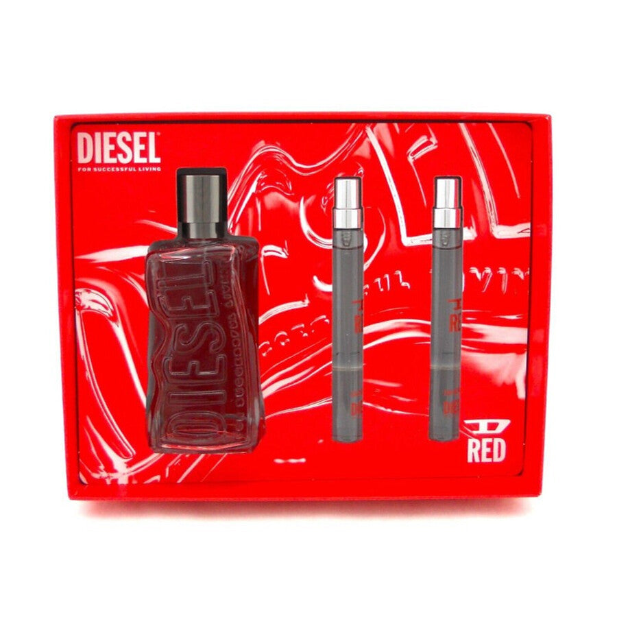 Diesel D Red Giftset - 100ml EDP & 2x10ml EDP