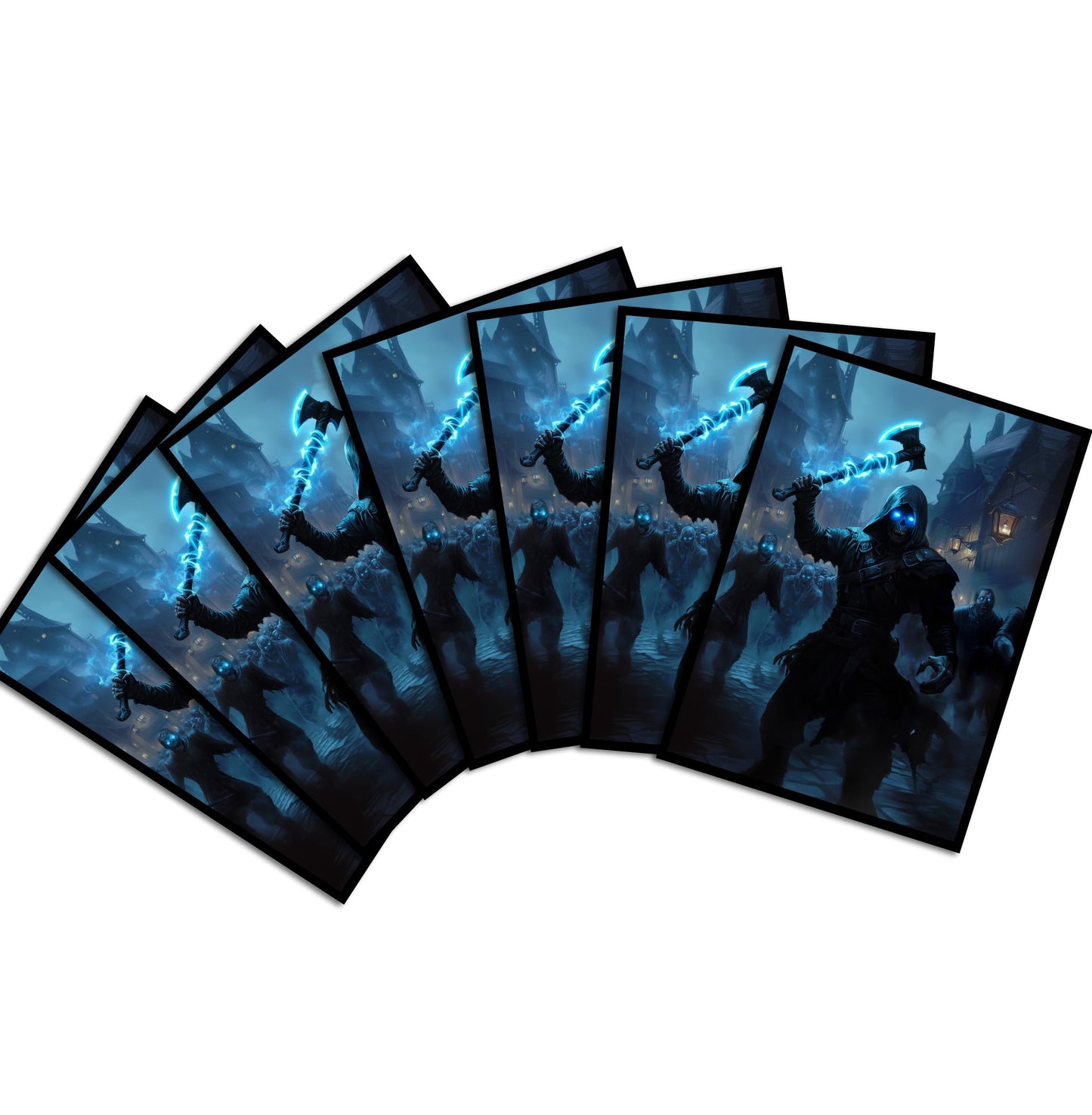 Digital Sorcery Studio Zombie 102-Pack Card Sleeves – Premium Standard MTG & Commander Deck Sleeves
