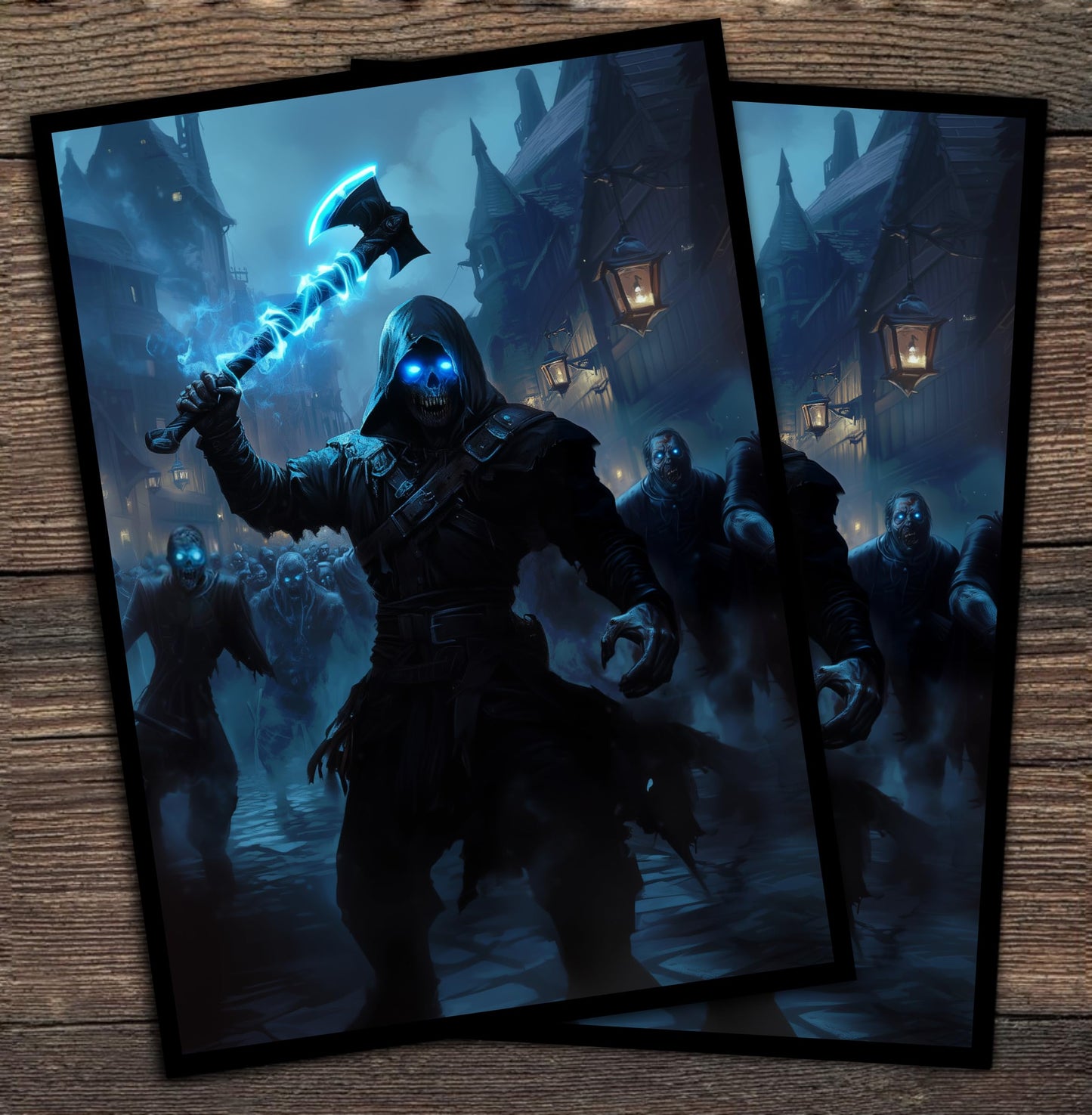 Digital Sorcery Studio Zombie 102-Pack Card Sleeves – Premium Standard MTG & Commander Deck Sleeves