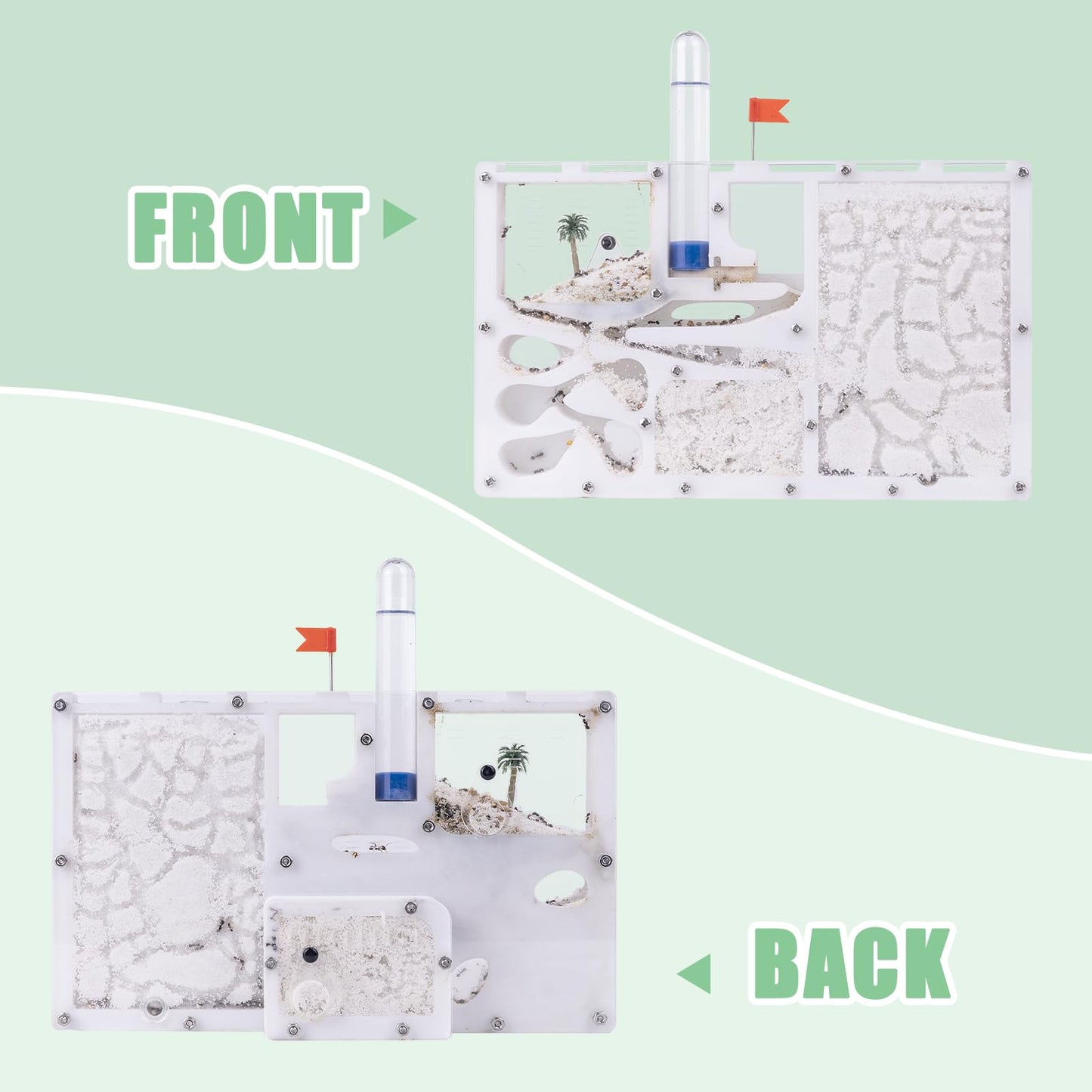 DigNew Ant Farming Castle – Home Habitat Science Kit (Live Ants Not Included)