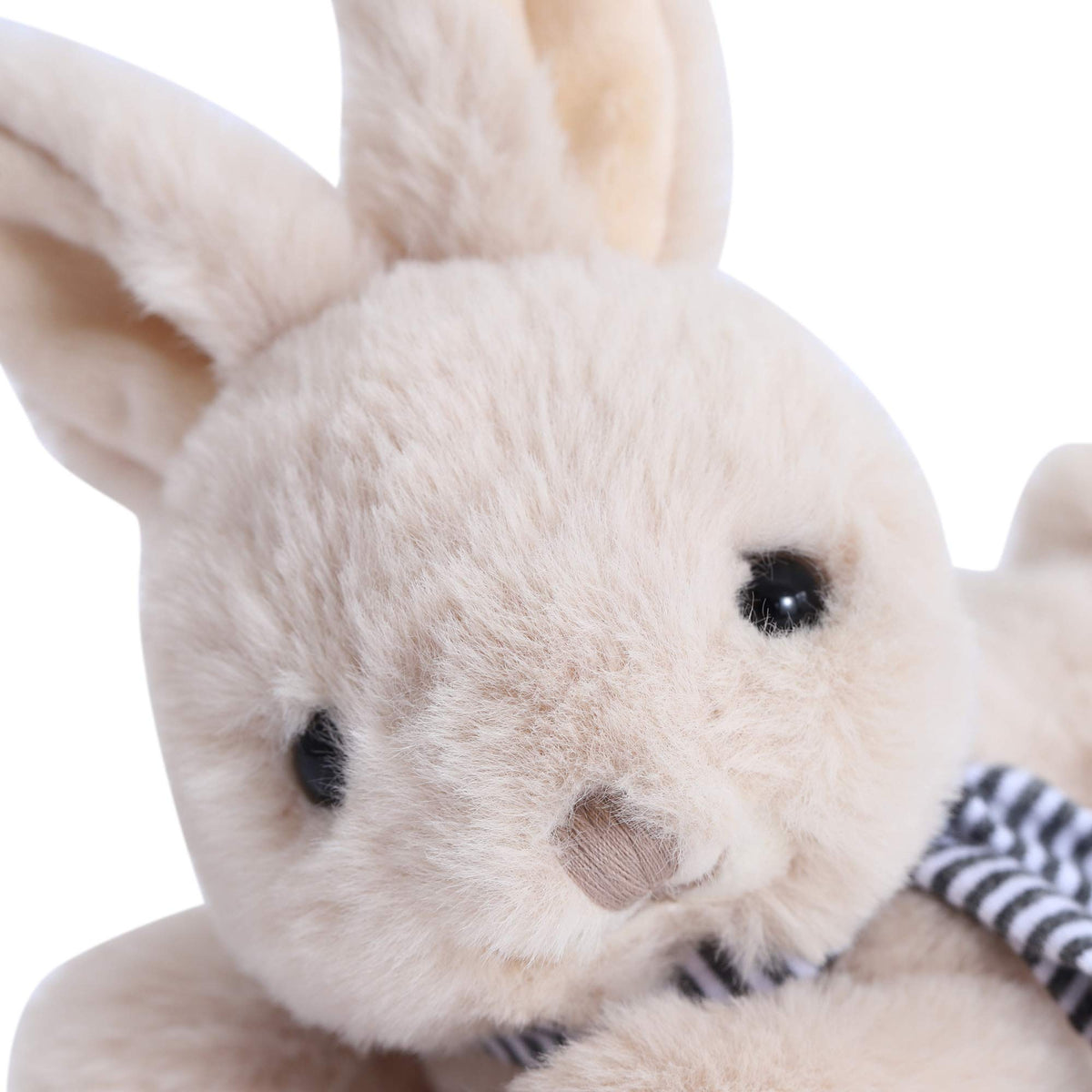 DILLY DUDU Beige Bunny Rabbit Plush Toy – 6-Inch, Soft, Machine Washable Gift for All Ages