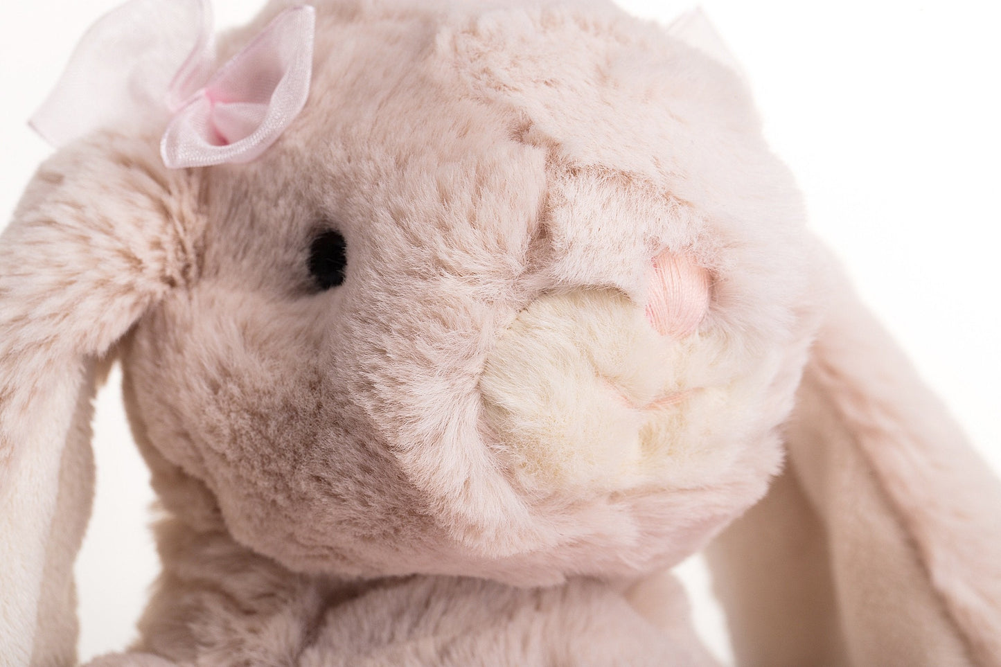 DILLY DUDU Ballerina Bunny Plush — 10-Inch Pink Soft, Poseable Toy