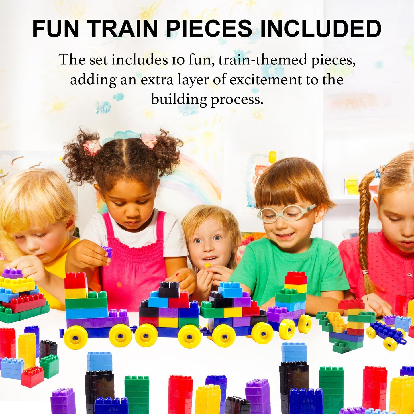 Dimple 300-Piece Building Blocks for Toddlers | STEM & Montessori Toys