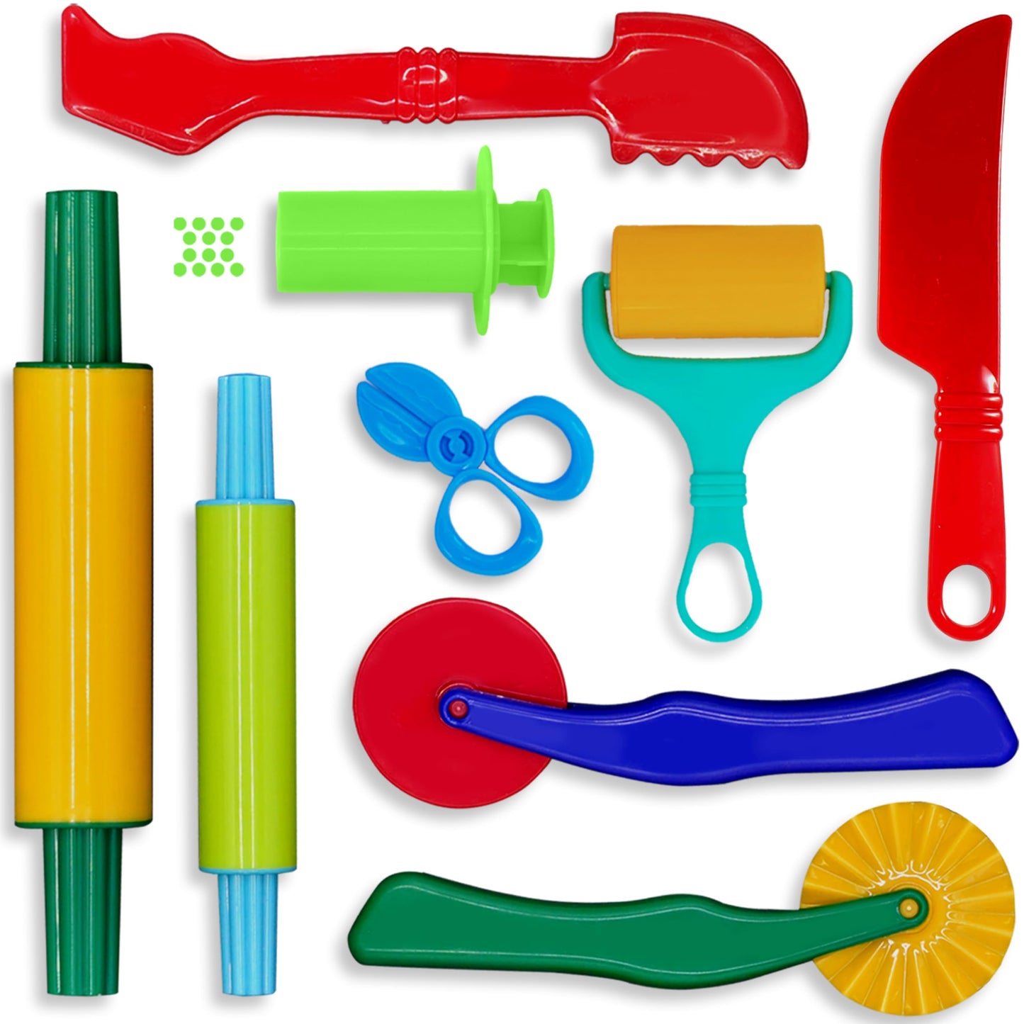 DIMROM Nine-Piece Clay & Play Dough Tools Set — Safe for Ages 3+