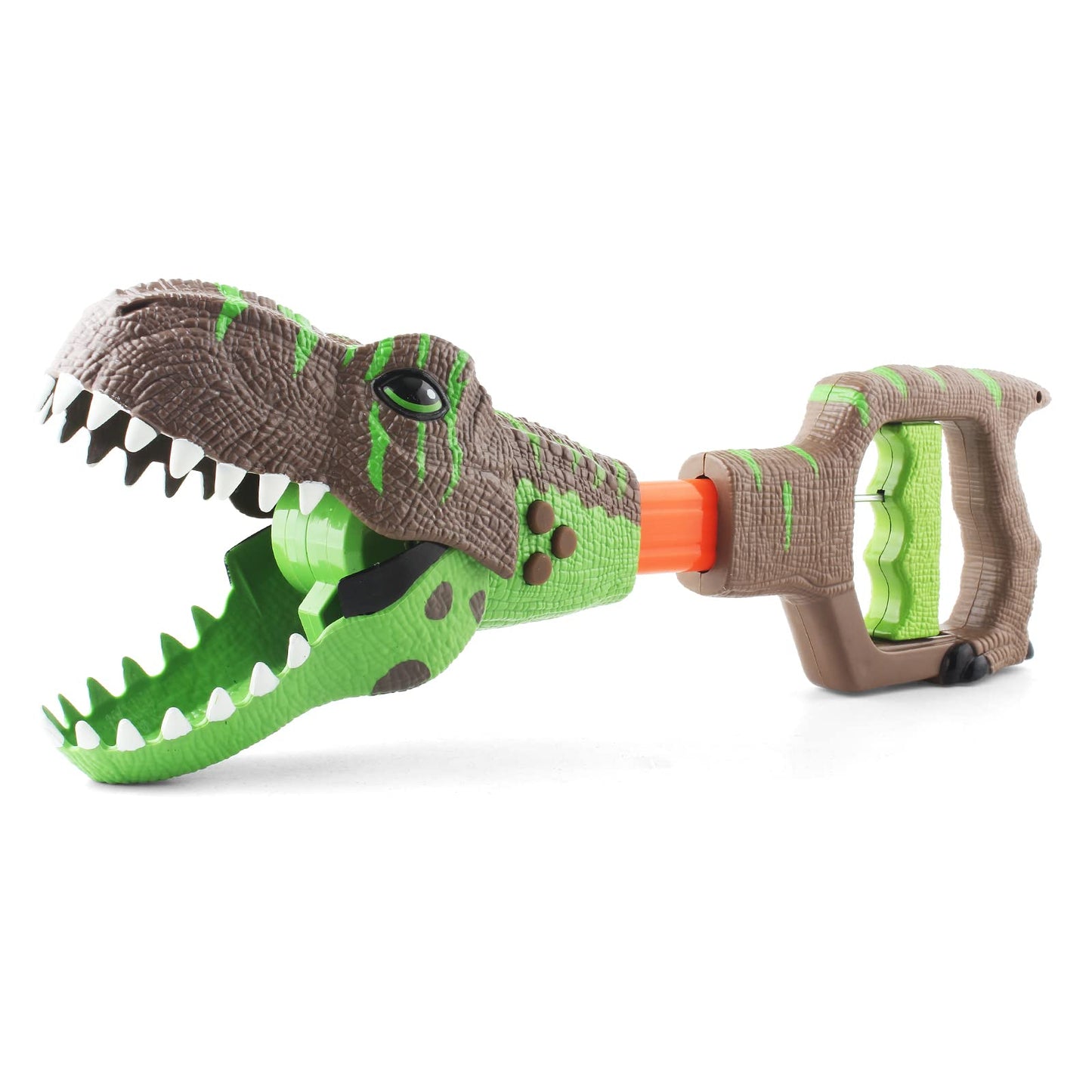 DINOBROS Dinosaur Chomper Toy – 3 Roar Sounds & Light