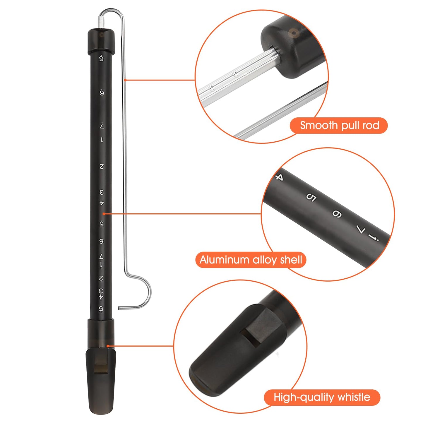 Dioche Slide Whistle – Adjustable Pitch Musical Instrument for Parties